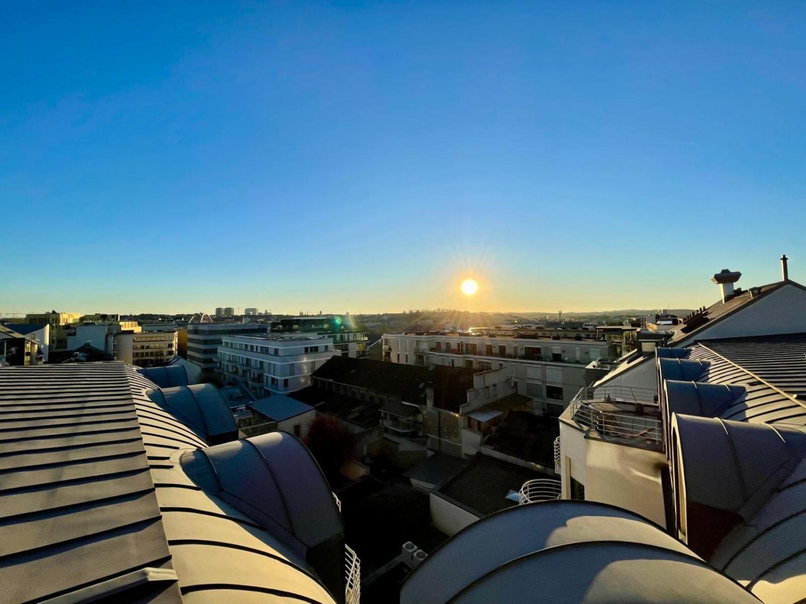 卢森堡Lux Penthouse - Office, Terrace, Gym & Parking公寓 外观 照片